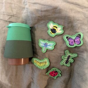 Lovevery fuzzy Bug Shrub from the adventurer play kit